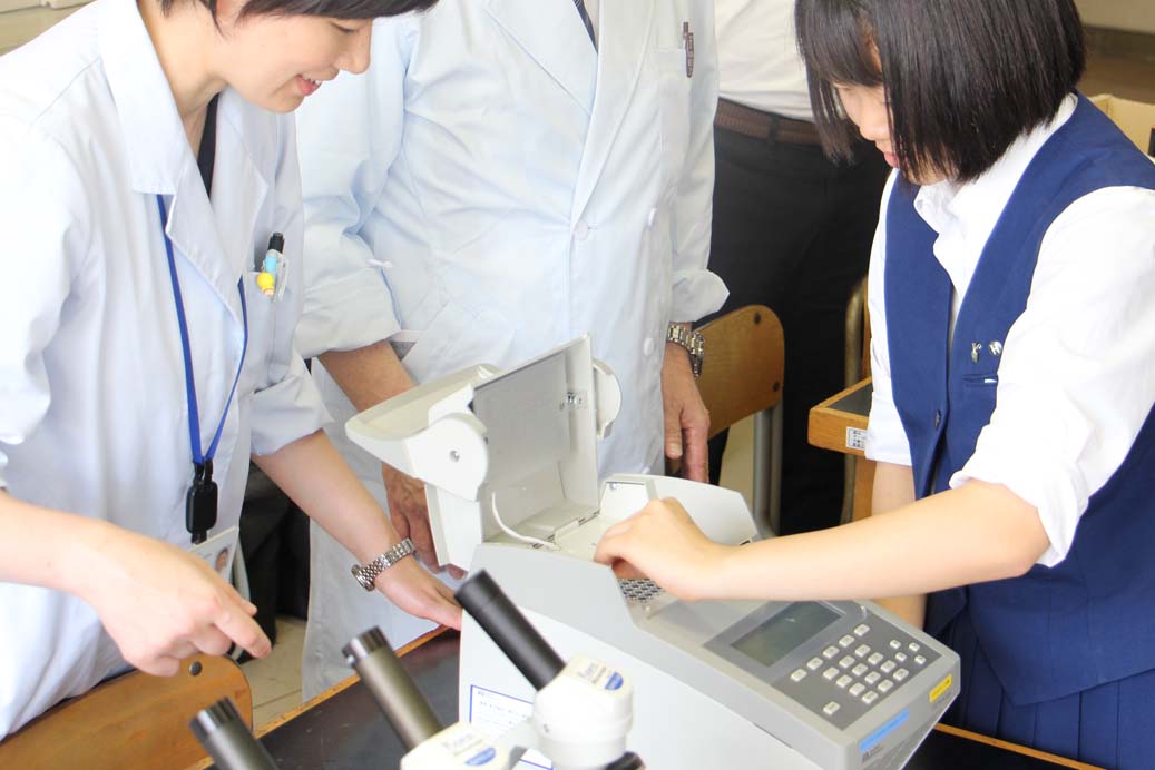 DNA出前講座＠千葉県立船橋芝山高等学校