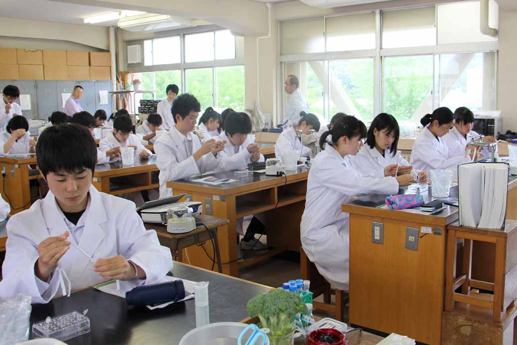 千葉県立木更津高等学校「平成30年度 分子生物学実験講座Ⅰ」