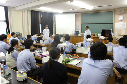 DNA出前講座＠千葉県立天羽高等学校