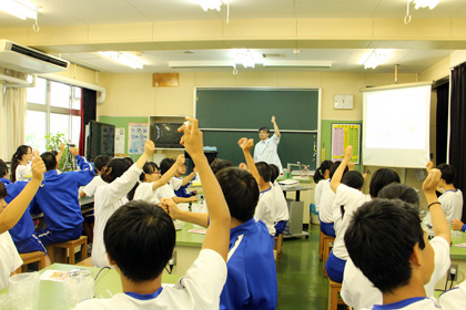 DNA出前講座＠成田市立玉造中学校