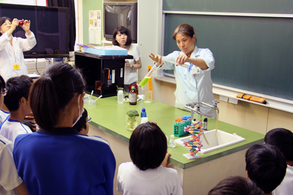 DNA出前講座＠成田市立玉造中学校