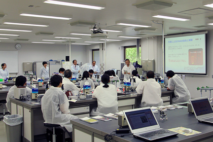 千葉県総合教育センター共催「生物先端技術研修会」